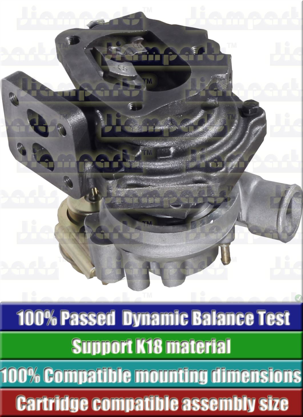 Description image:Turbocharger TD02MR2-04K 49130-01600