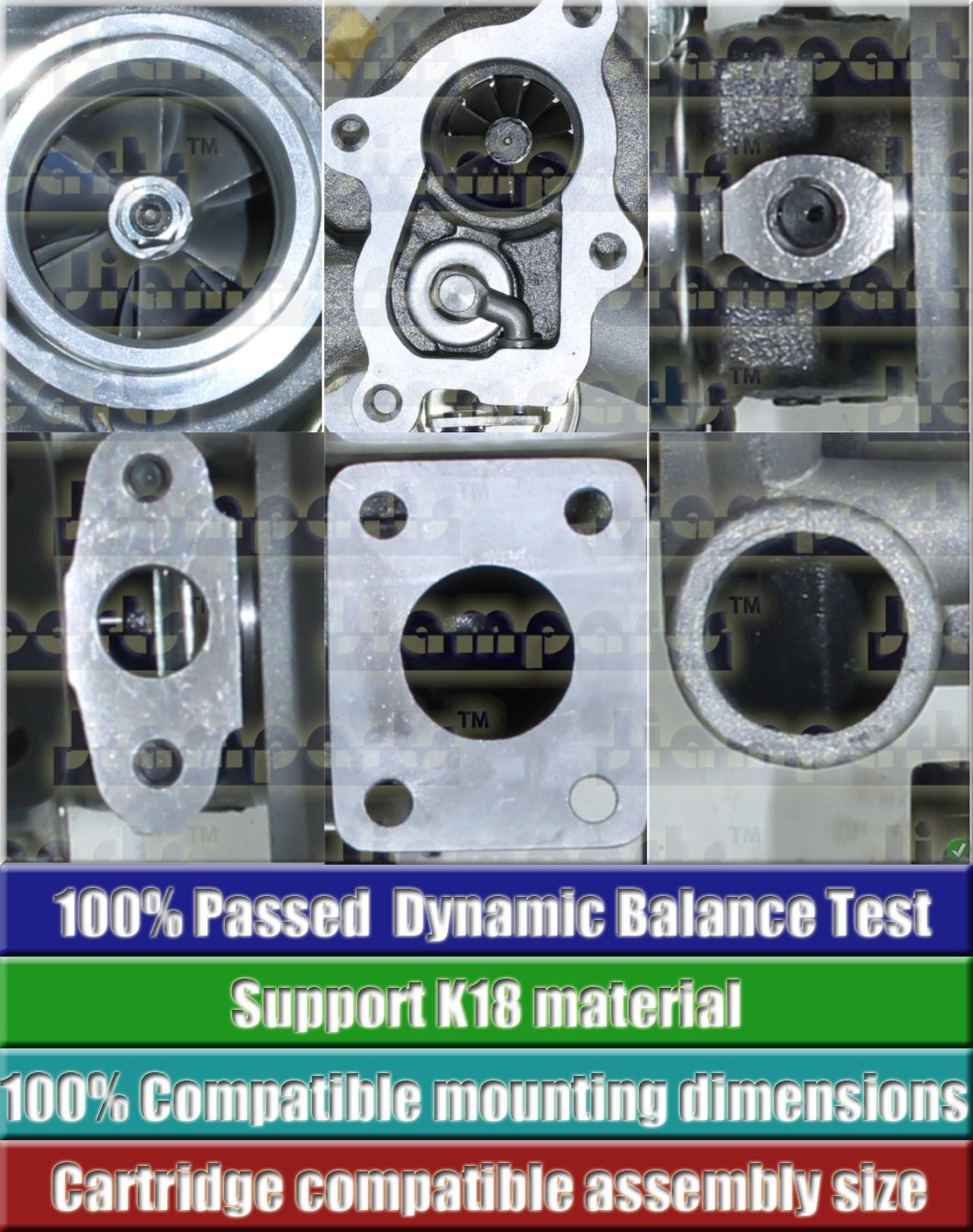 Description image:Turbocharger TD03 1E013-17012