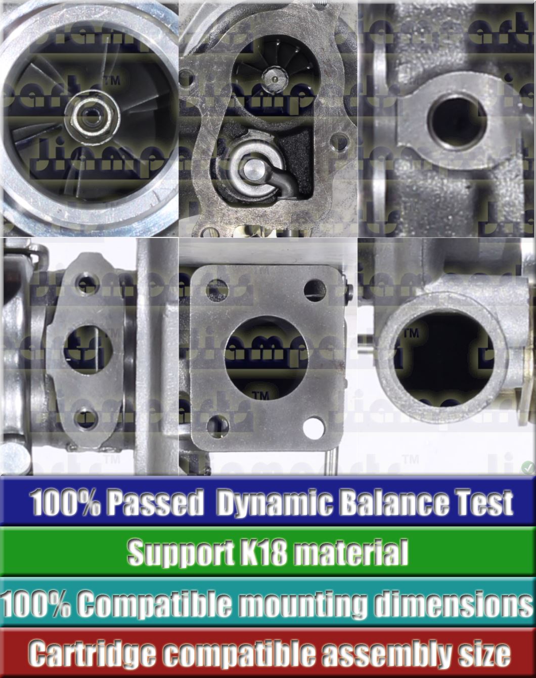 Description image:Turbocharger TD03 49131-02020
