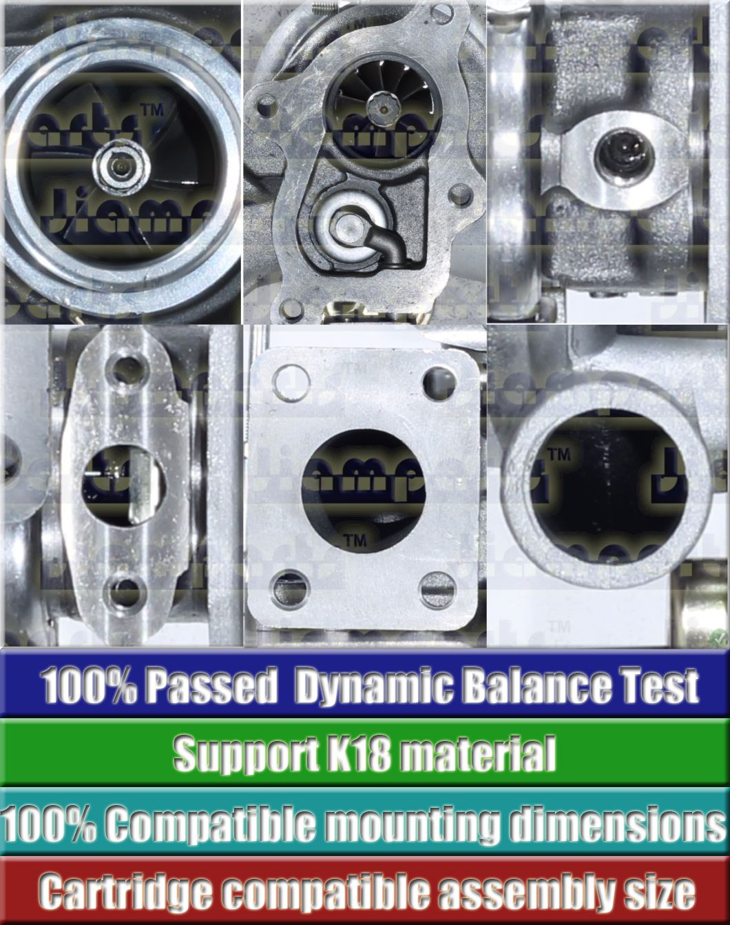 Description image:Turbocharger TD03 1G770-17012