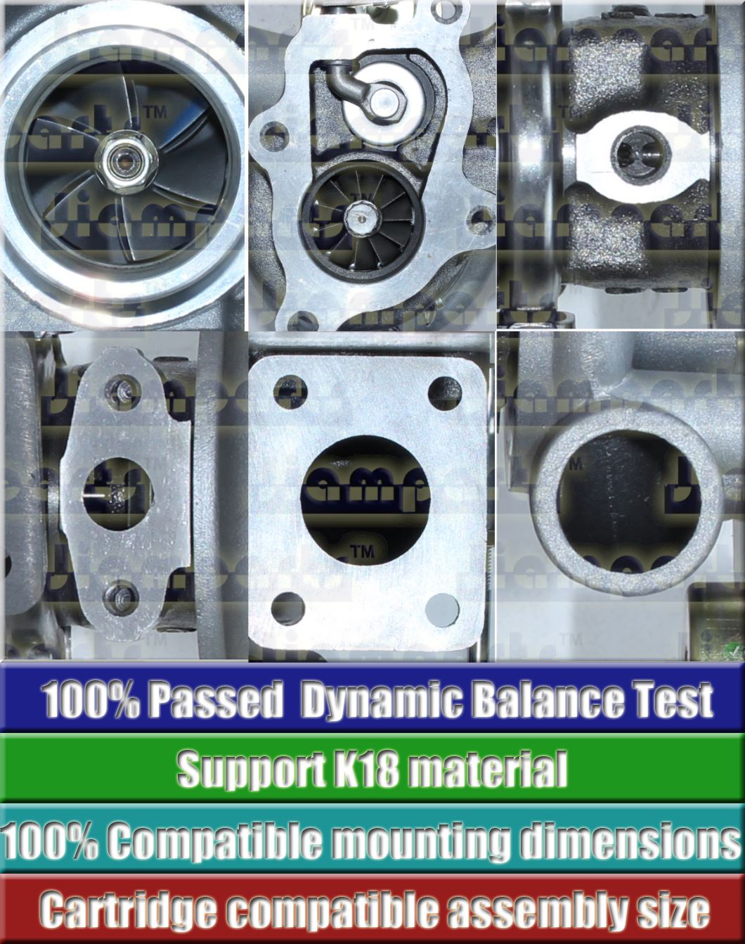 Description image:Turbocharger TD03-07G 49131-02080