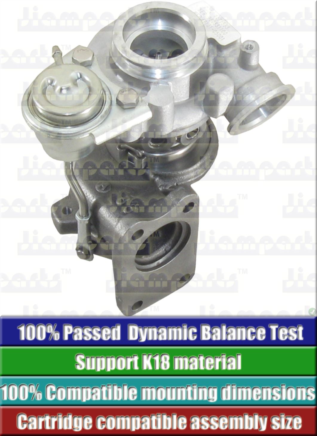 Description image:Turbocharger VOLVO TD03_49131-05001