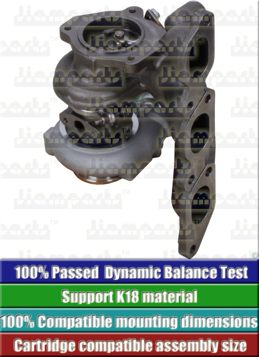 Description image:Turbocharger TD03-08G 4 8 49131-05051