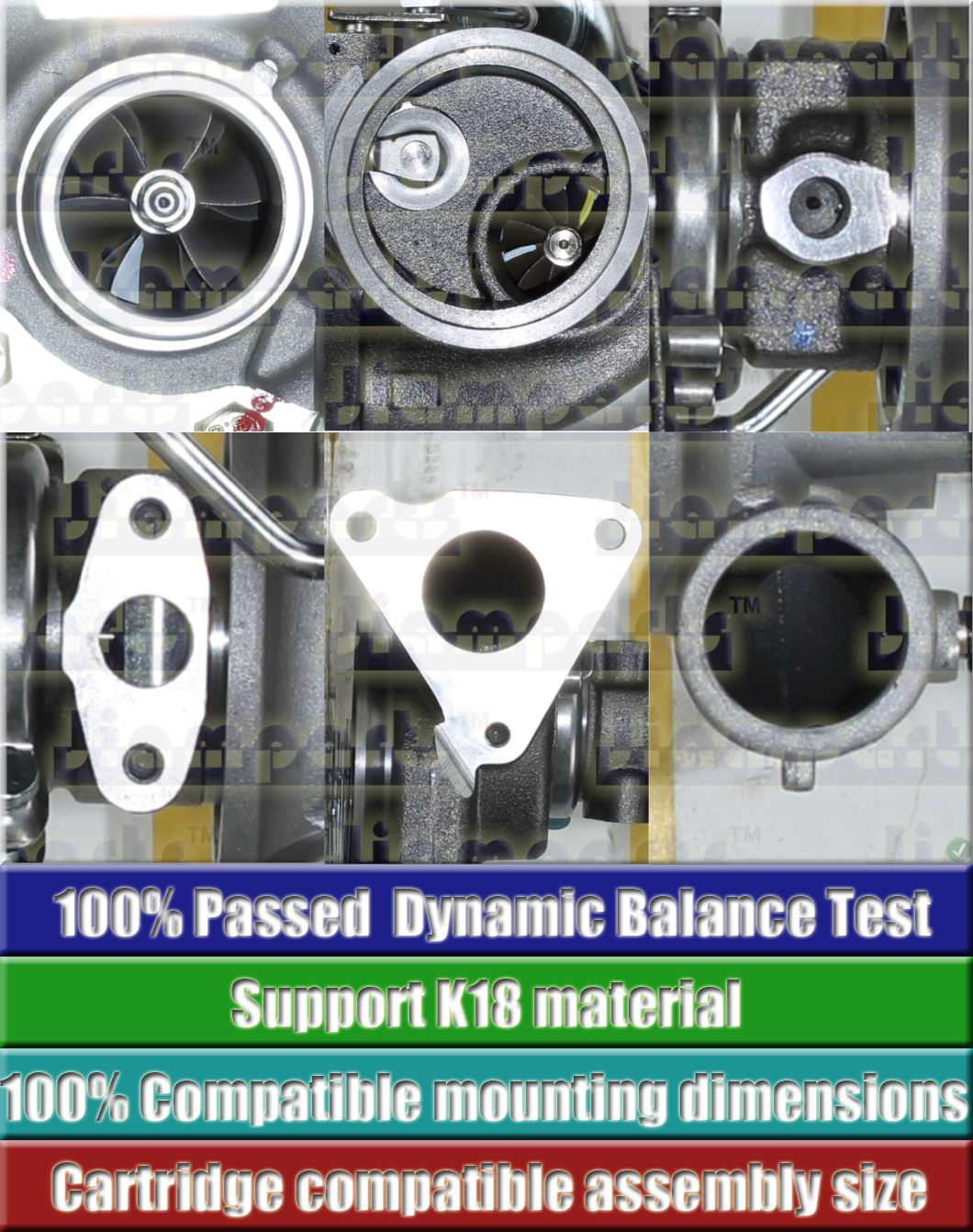 Description image:Turbocharger FORD TD03_49131-05210