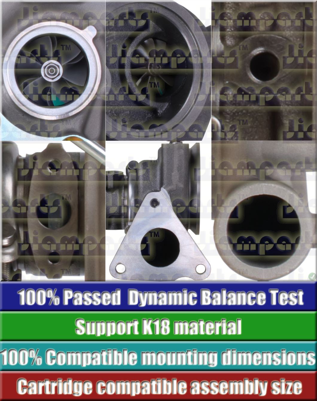 Description image:Turbocharger TD03 49131-05212