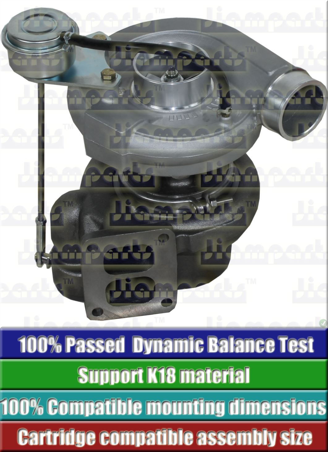 Description image:Turbocharger TF08L-26M 18 28200-83400