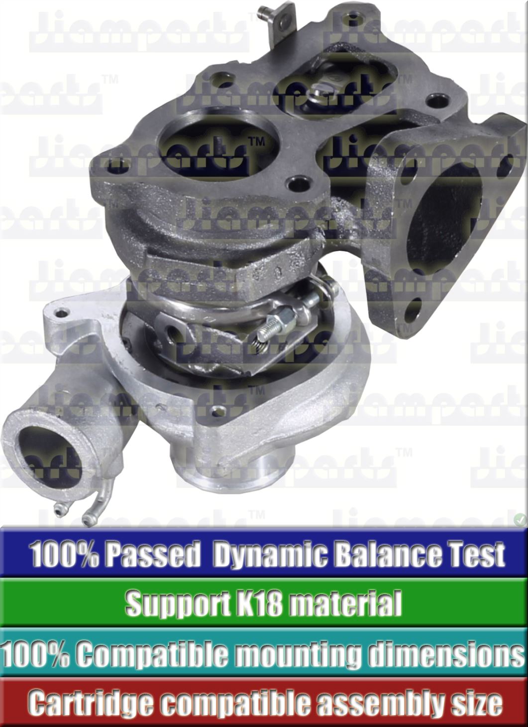 Description image:Turbocharger TF035HM-12T 4 49135-02110