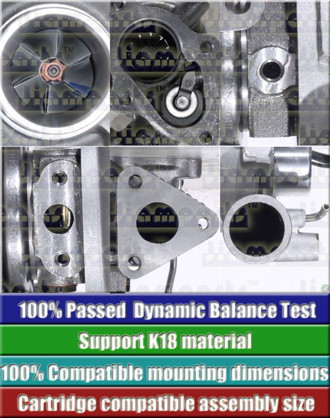 Description image:Turbocharger TF035HM-12T 49135-03110