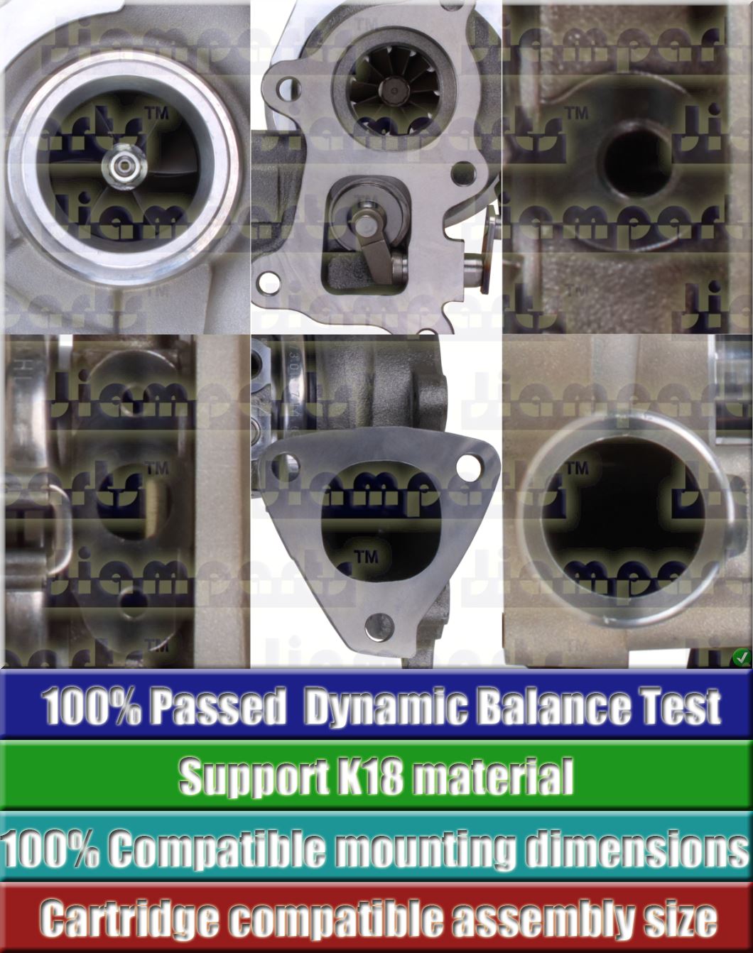 Description image:Turbocharger TF035HM-12T 4 49135-04121