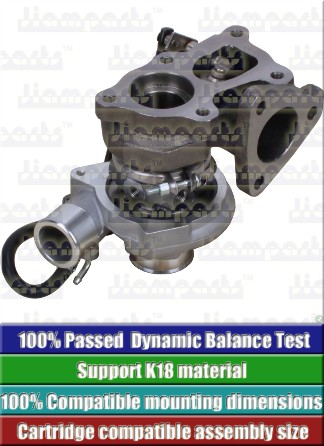 Description image:Turbocharger TF035HM-12T 4 49135-04210-T
