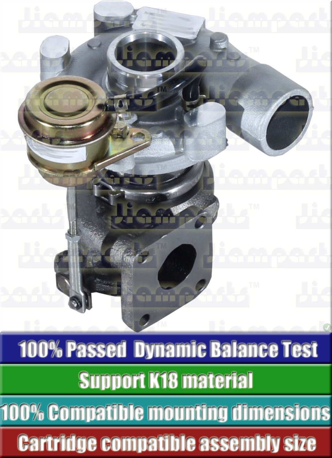 Description image:Turbocharger VM-MOTORI TF035HL_49135-05500