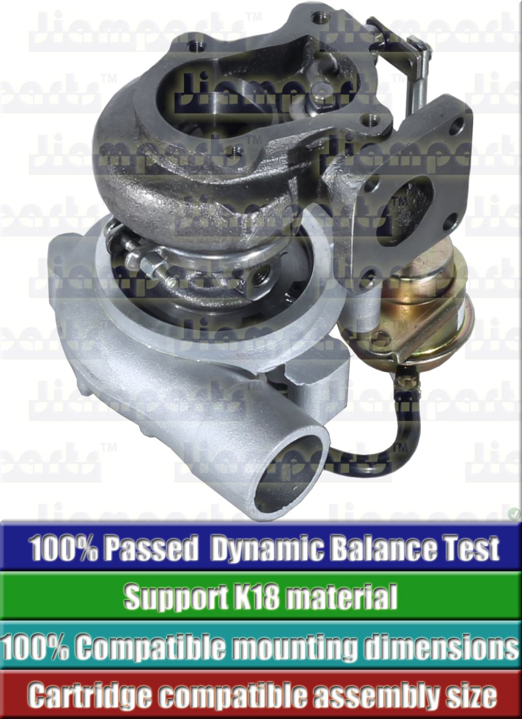 Description image:Turbocharger VM-MOTORI TF035HL_49135-05500