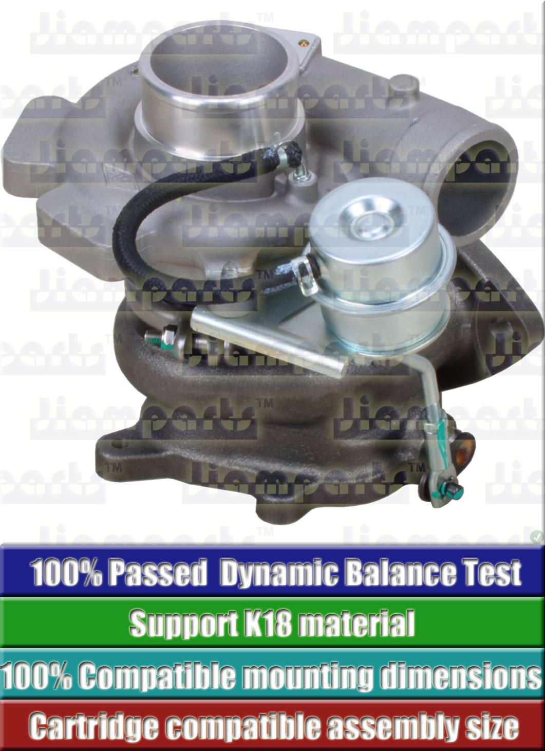 Description image:Turbocharger TF035HM-08TK3-3 0 1118100-E09-B