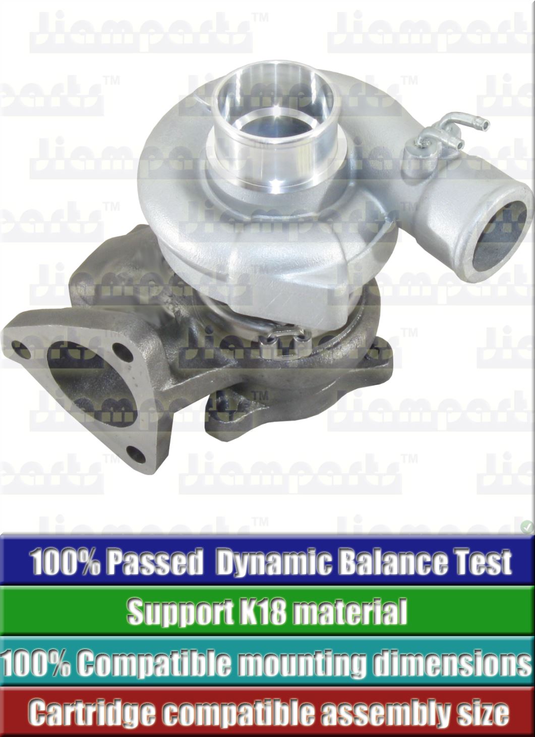 Description image:Turbocharger MITSUBISHI TD04-10T_49177-01502
