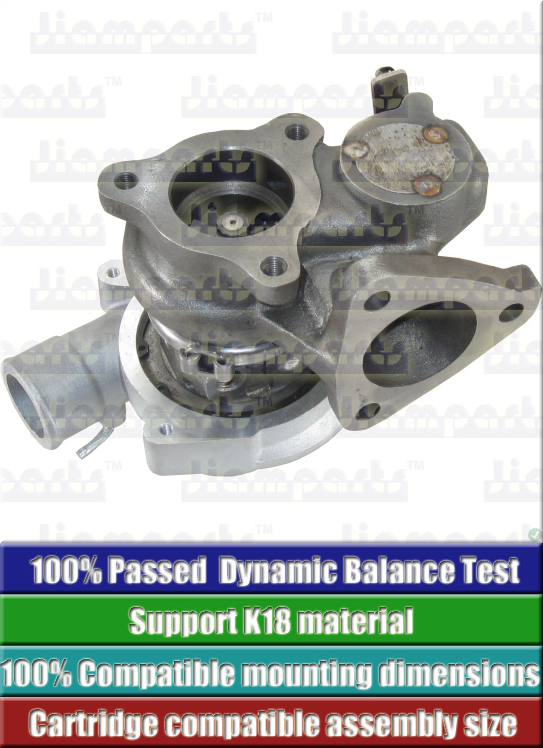 Description image:Turbocharger MITSUBISHI TD04-10T_49177-01502