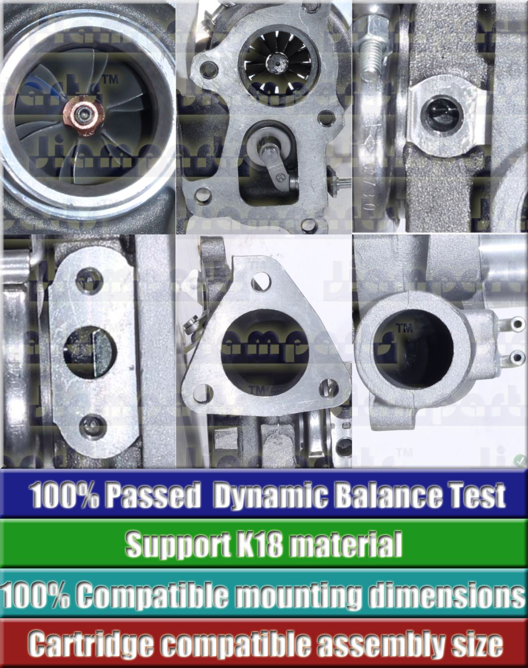 Description image:Turbocharger MITSUBISHI TD04_49177-02513