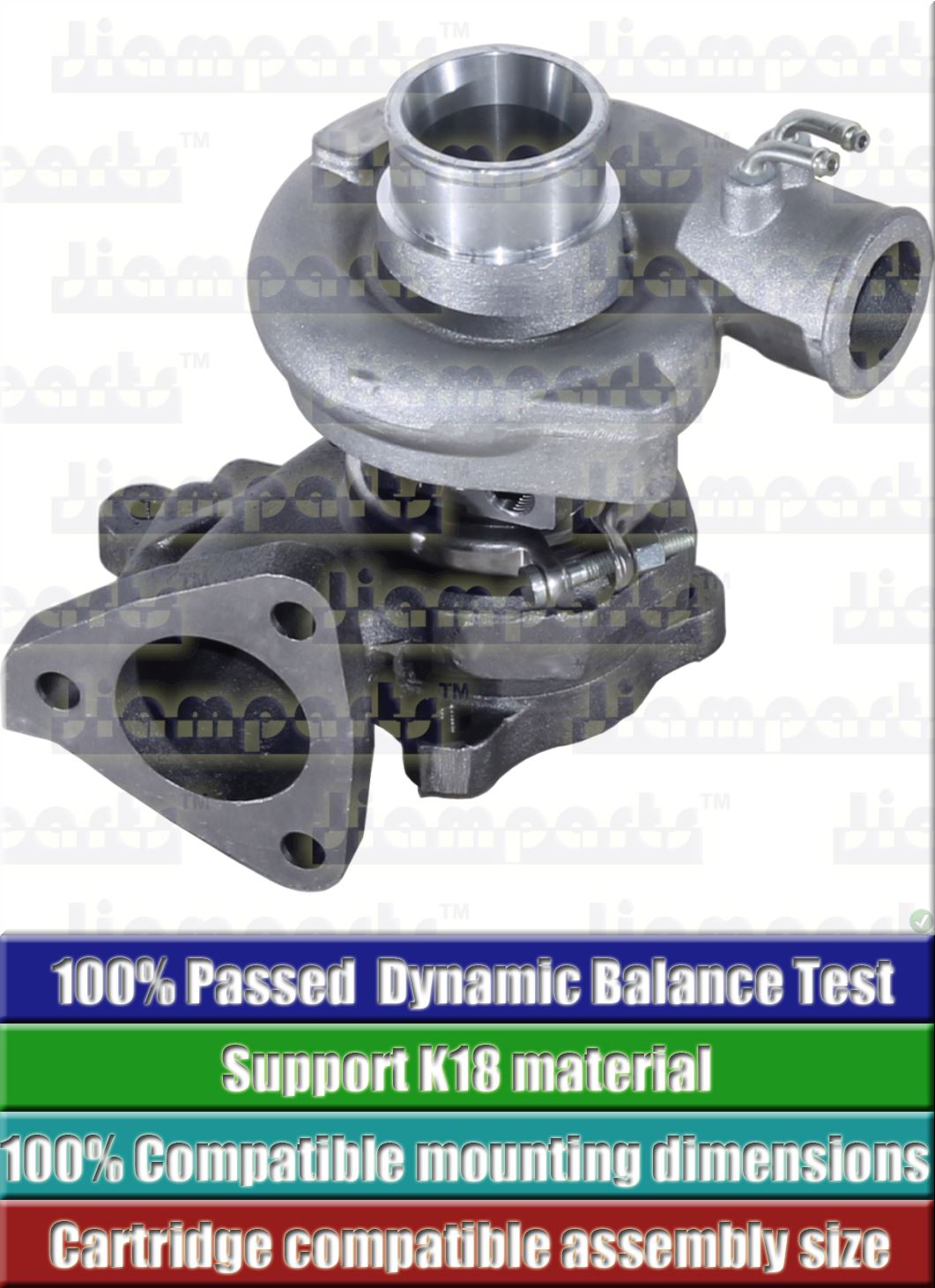 Description image:Turbocharger MITSUBISHI TD04_49177-02513