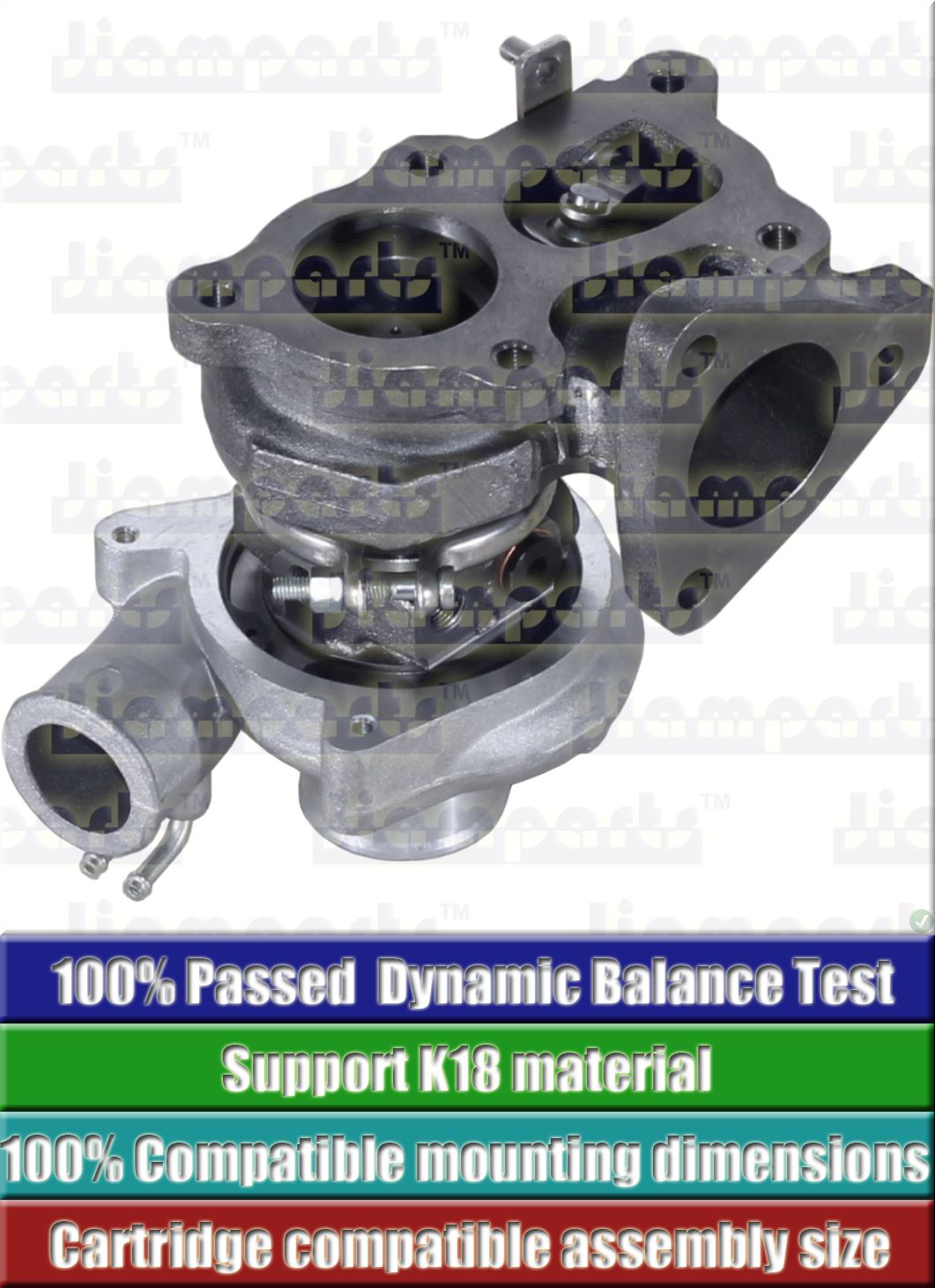 Description image:Turbocharger MITSUBISHI TD04_49177-02513
