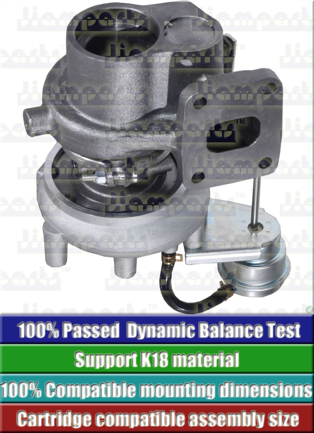 Description image:Turbocharger TD05-12G 6 49178-03122