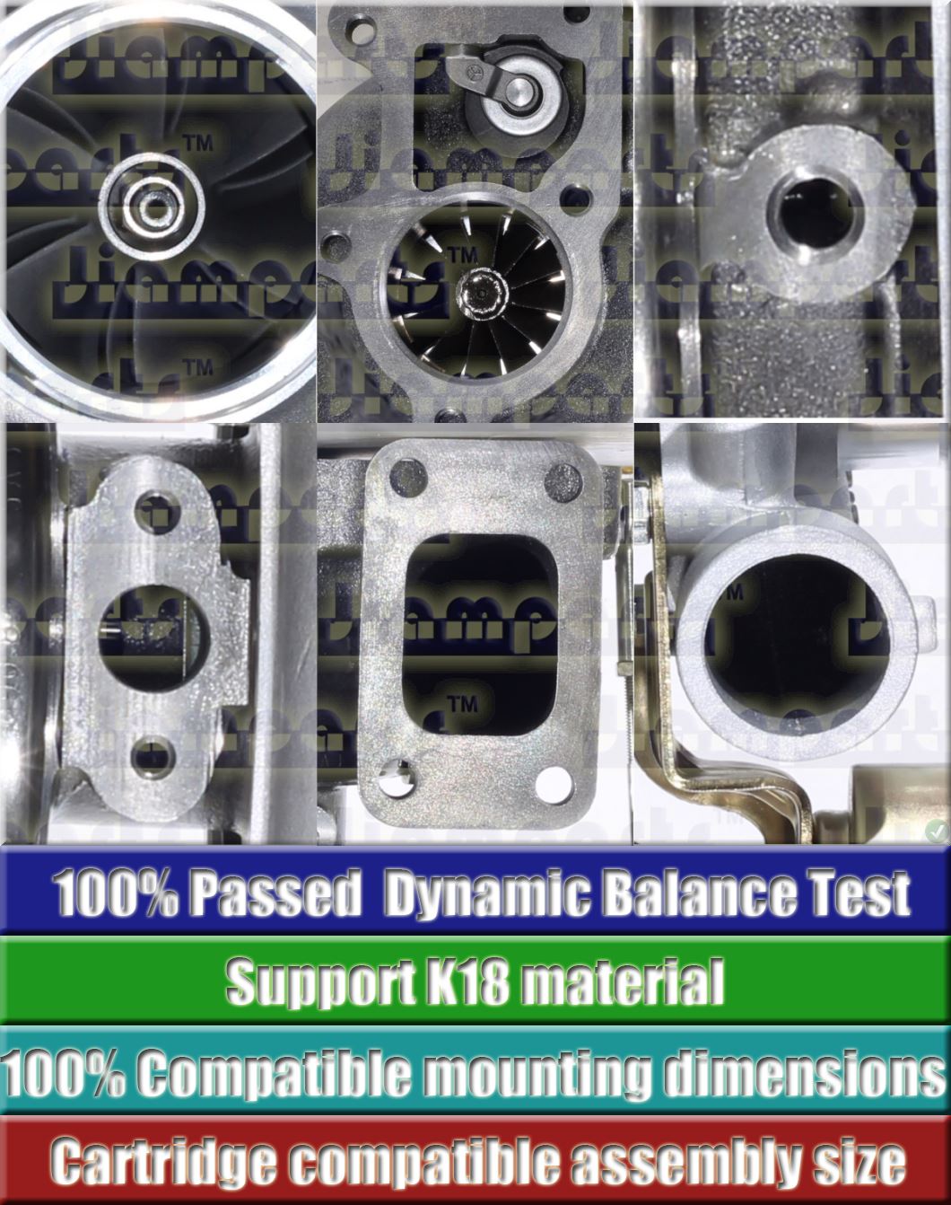 Description image:Turbocharger TD06 49179-00261