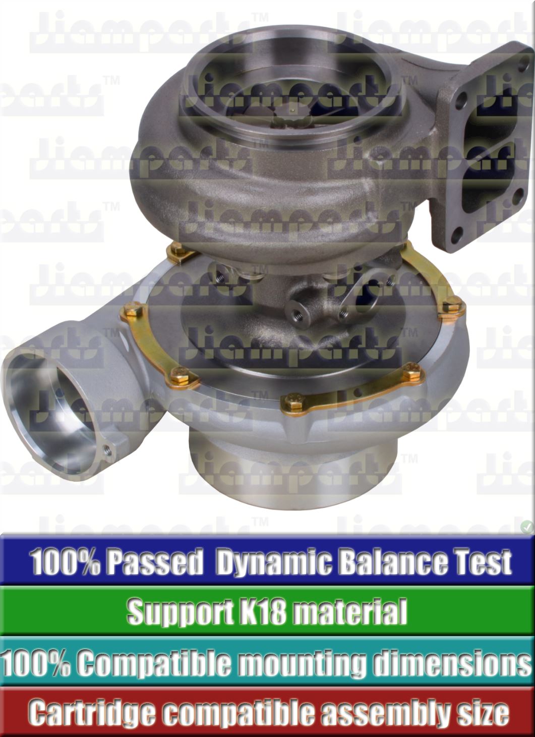 Description image:Turbocharger MITSUBISHI TD10L-36F-28_JM0302