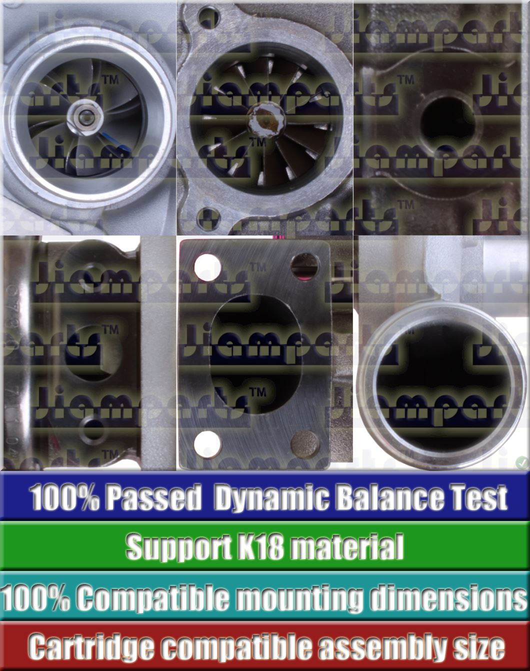 Description image:Turbocharger TD04H-15G-12 49185-00540