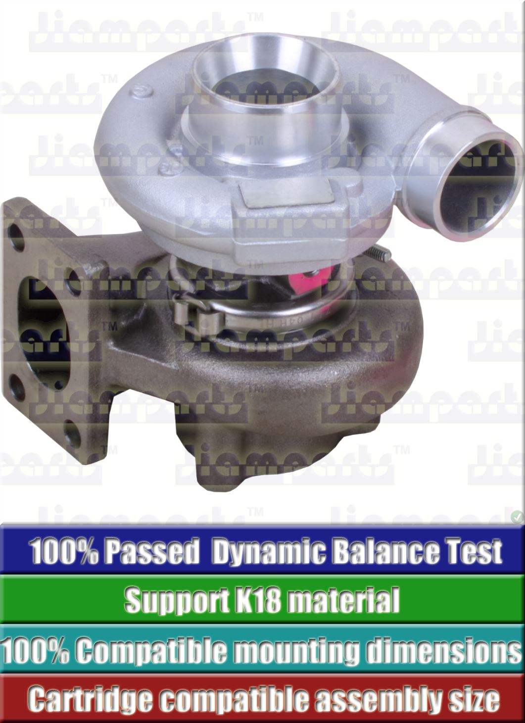 Description image:Turbocharger TD04H-15G-12 49185-00540