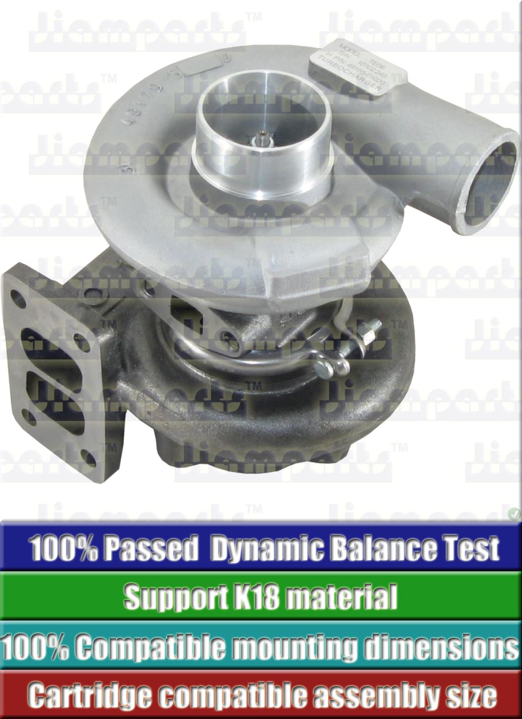 Description image:Turbocharger TE06H-16M ME088840