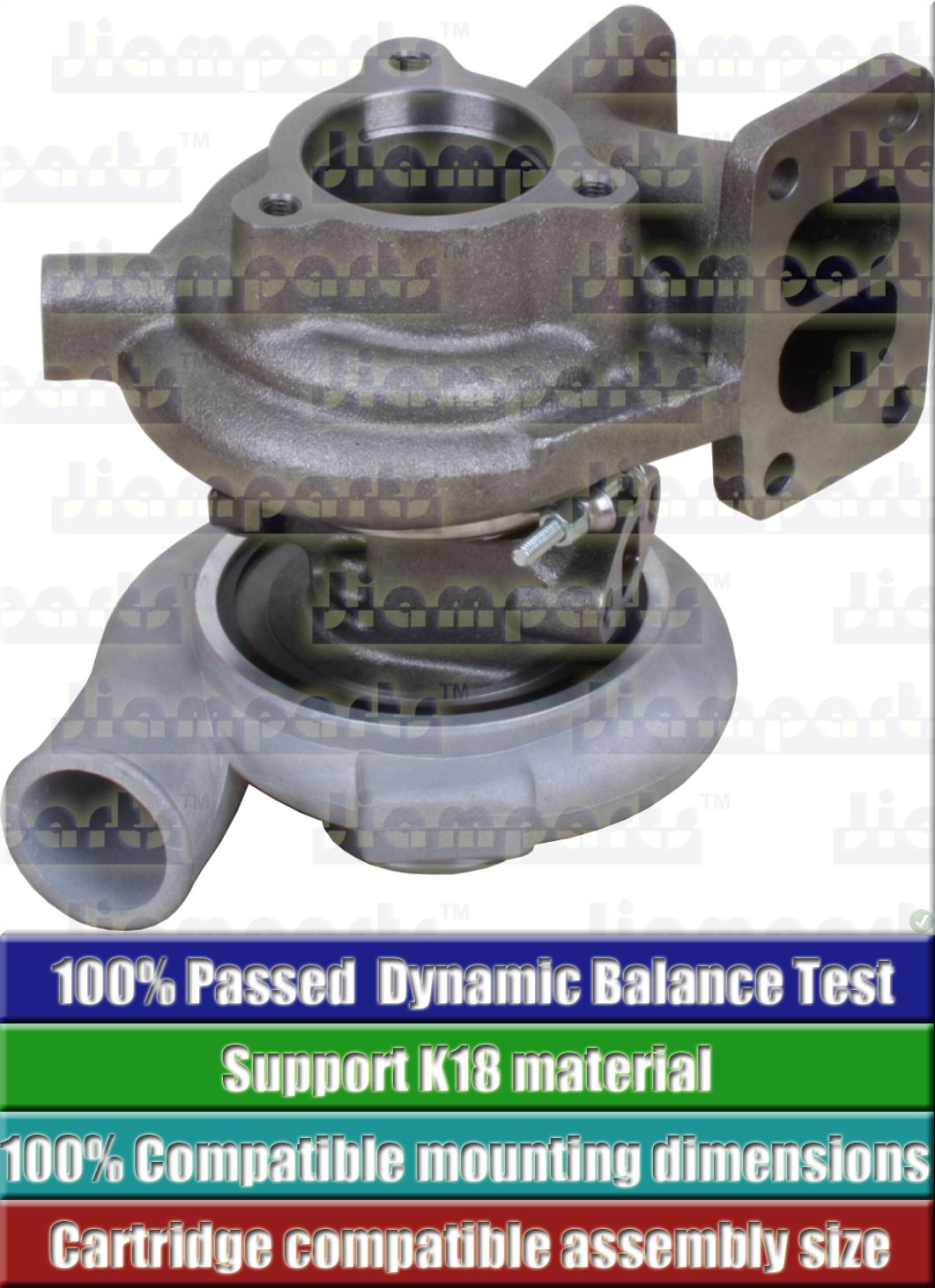 Description image:Turbocharger TE06H-16M 49185-01030-R