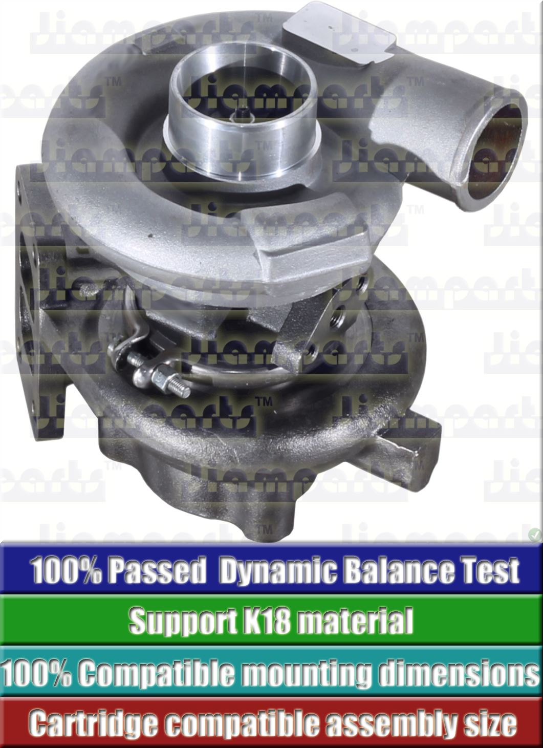 Description image:Turbocharger TE06H-16M 49185-01031