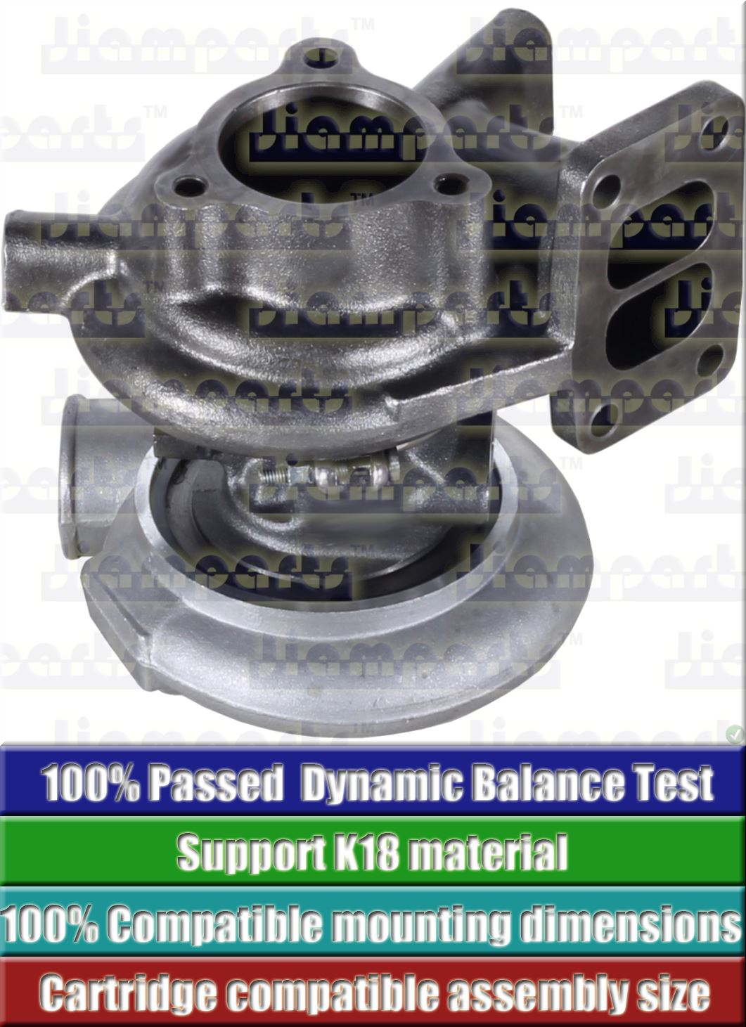 Description image:Turbocharger TE06H-16M 49185-01031