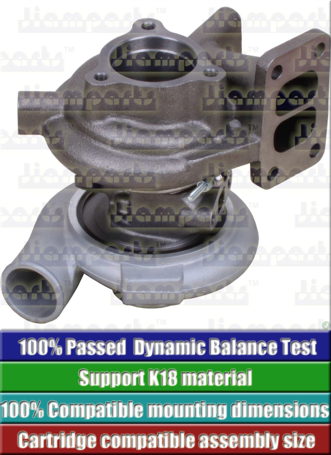 Description image:Turbocharger TE06H-16M 49185-01040