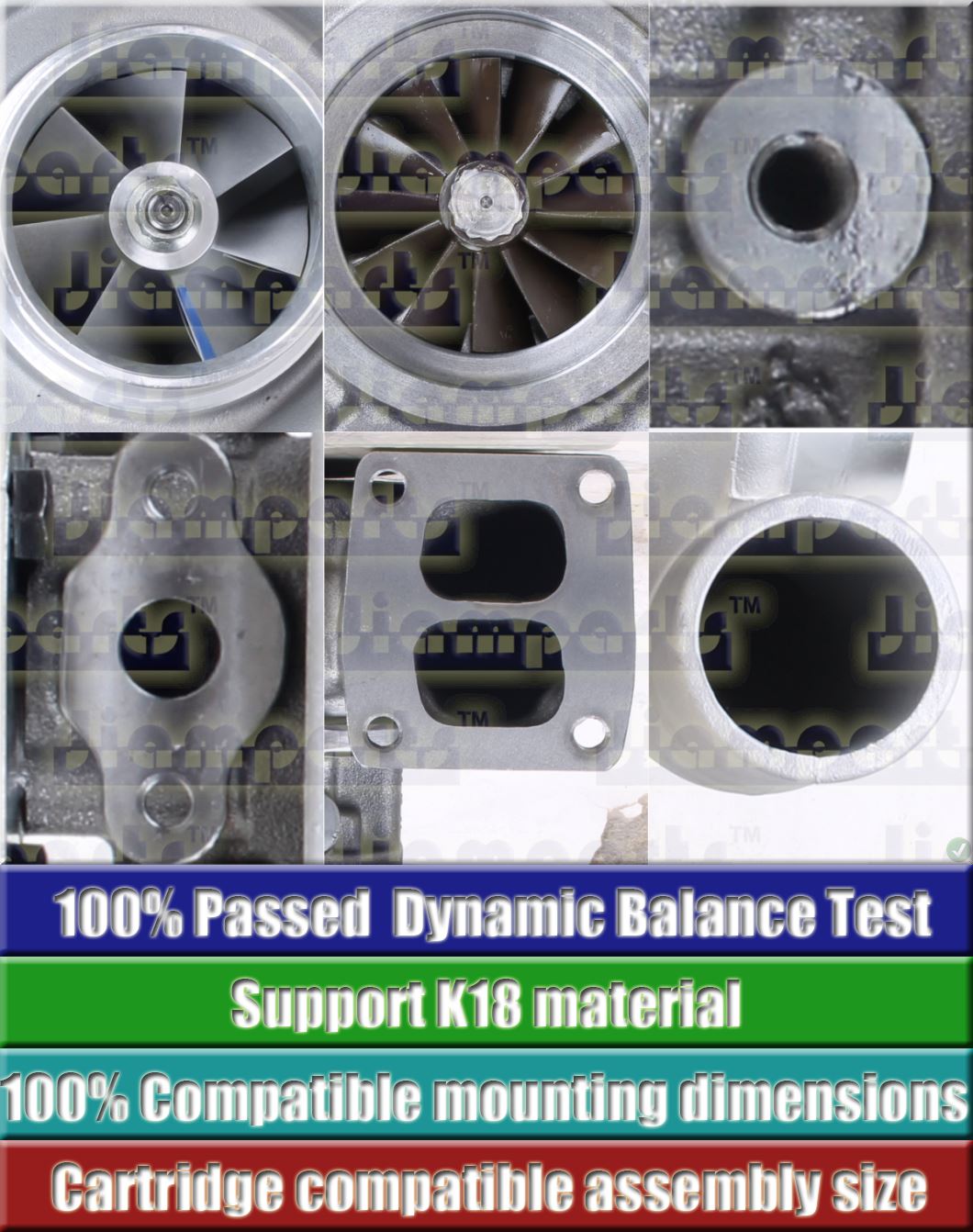 Description image:Turbocharger TDO8H 49188-01254