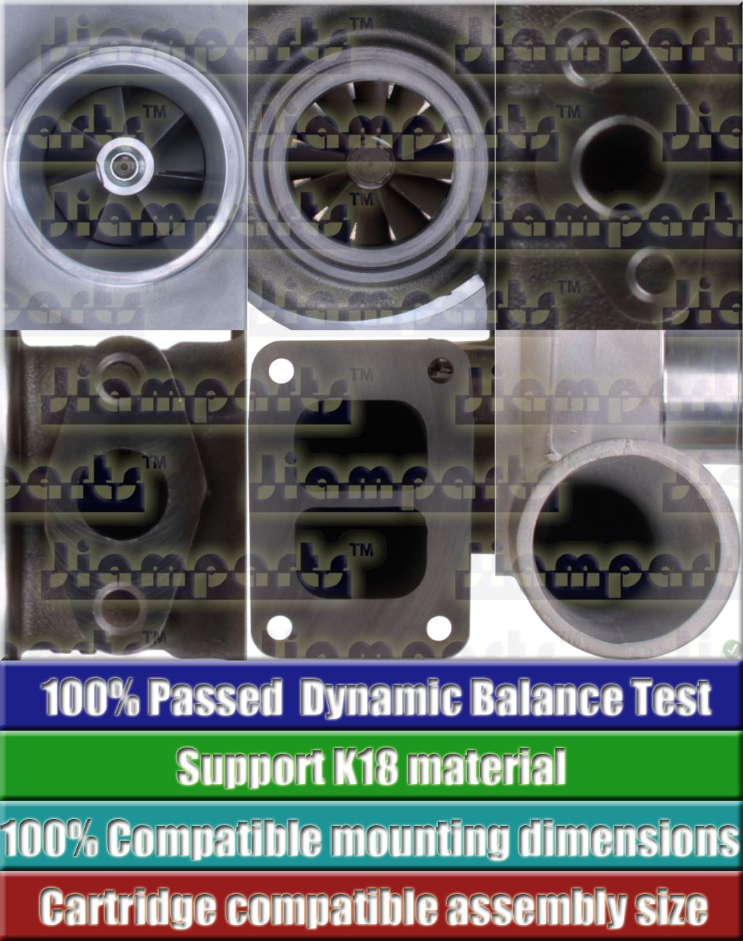 Description image:Turbocharger TD08H 49188-04210-U