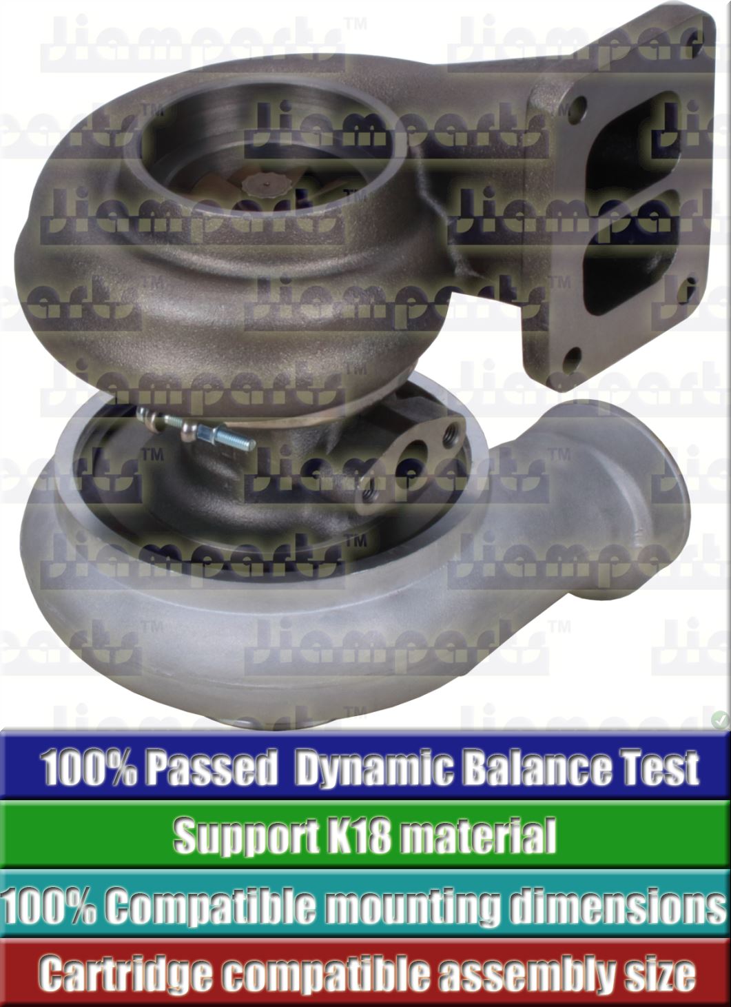 Description image:Turbocharger TD08H 49188-04210-U