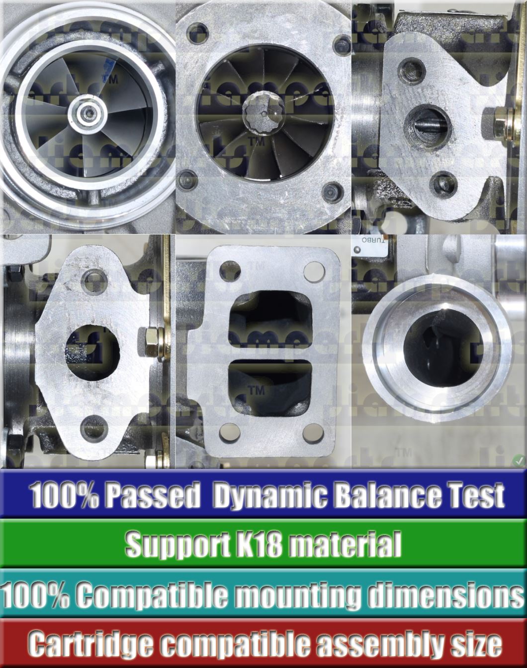 Description image:Turbocharger TD04HL-15T-12 49189-00580