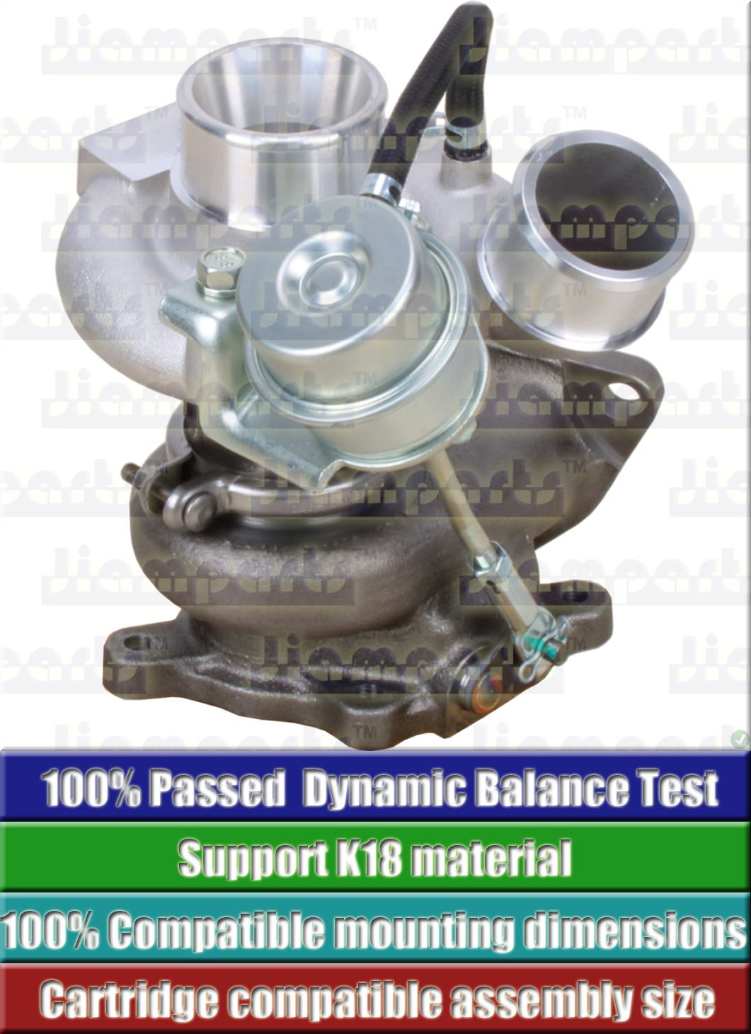 Description image:Turbocharger TD025 49373-06030-T