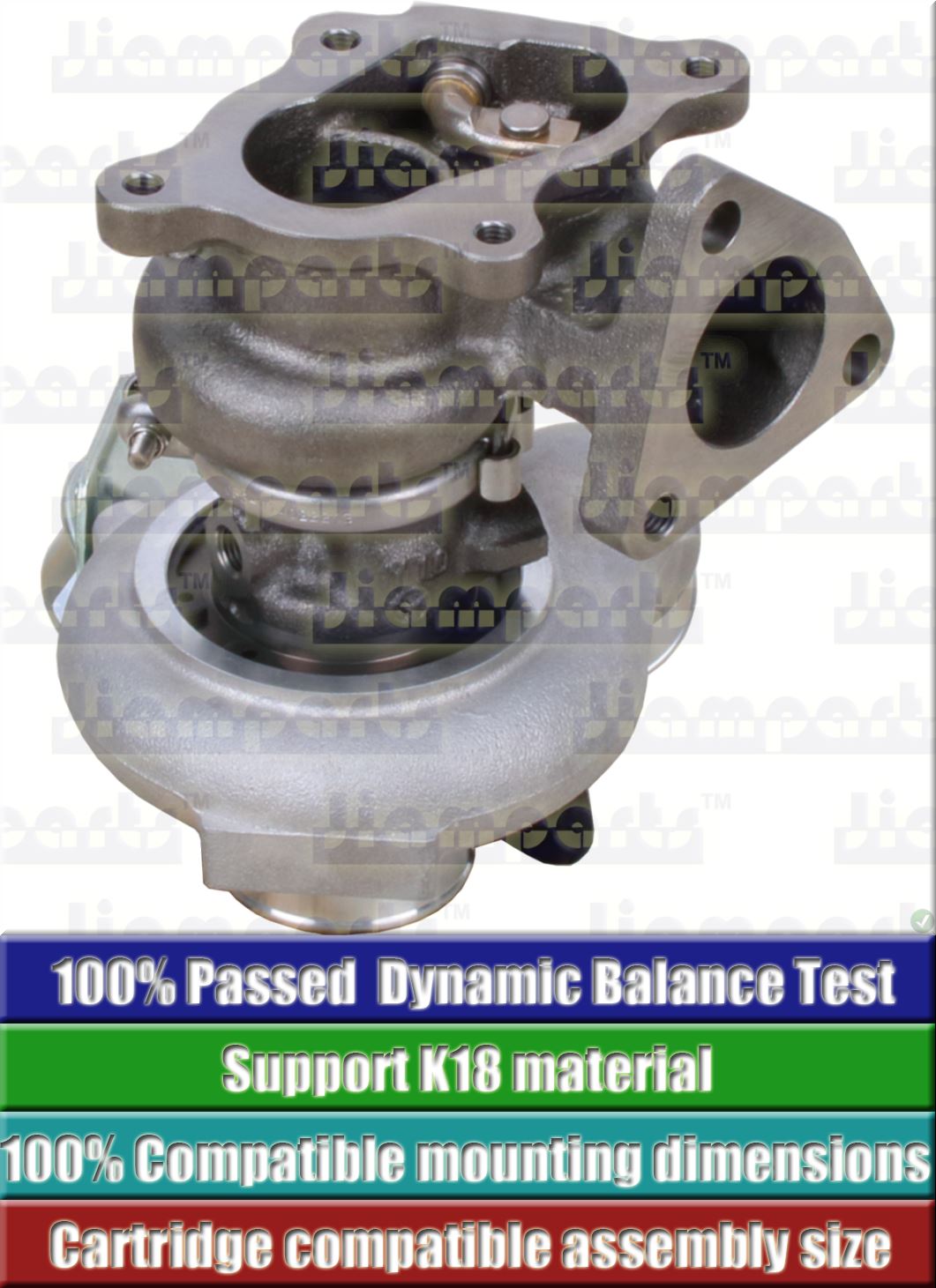 Description image:Turbocharger TD025 49373-06030-T