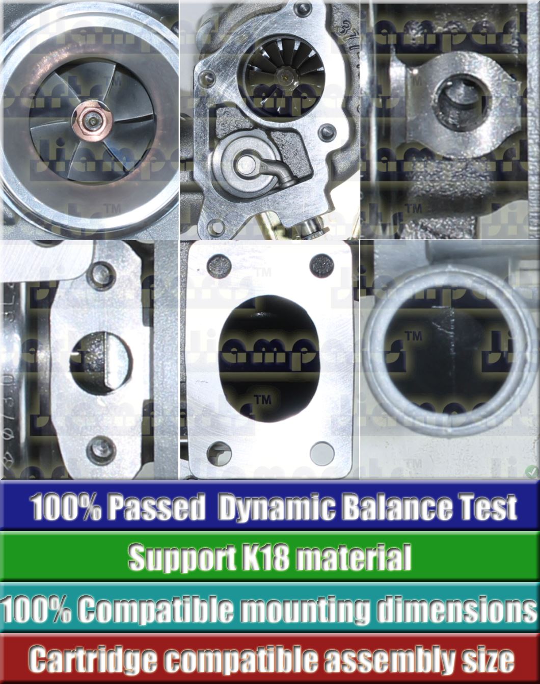 Description image:Turbocharger TD04L-10T 49377-01510