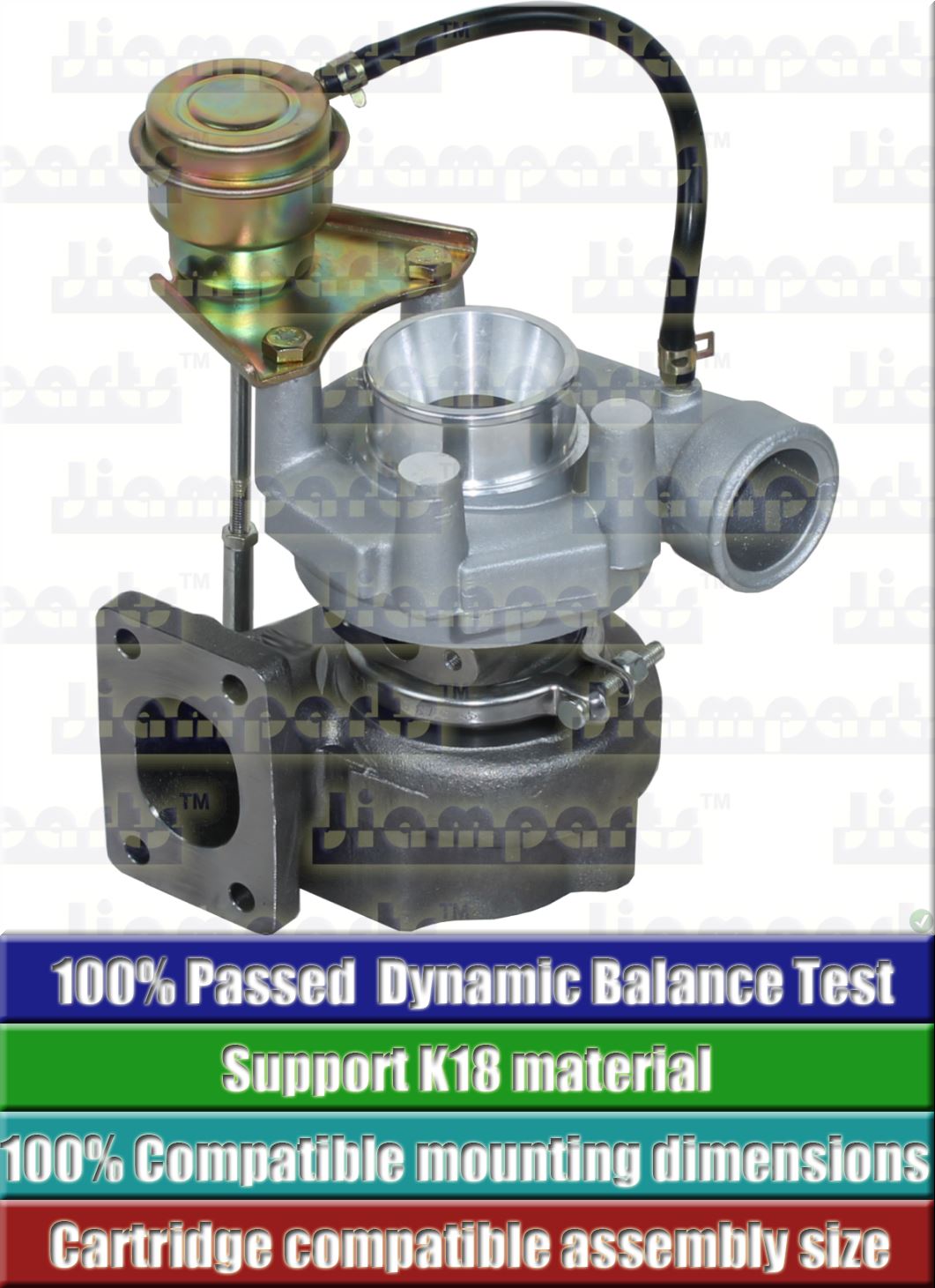 Description image:Turbocharger TD04L-10T 49377-01520