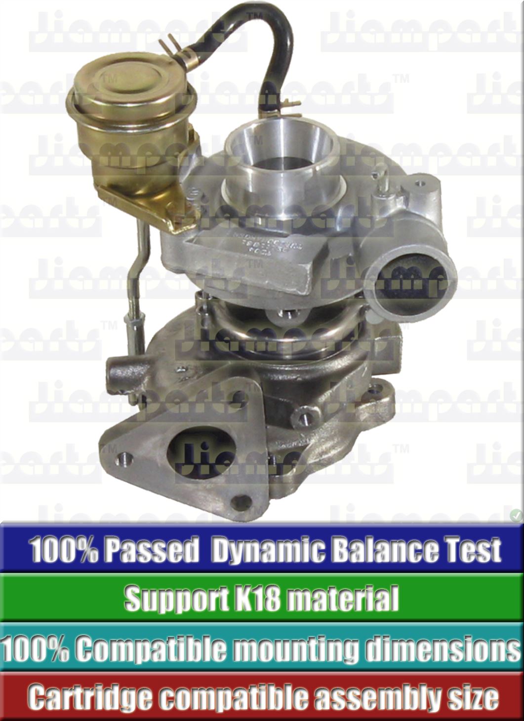 Description image:Turbocharger TD04-12T 4 49377-03040