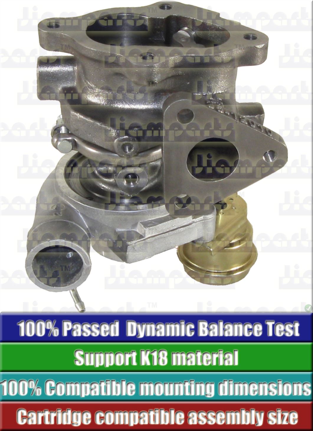 Description image:Turbocharger TD04-12T 4 49377-03040