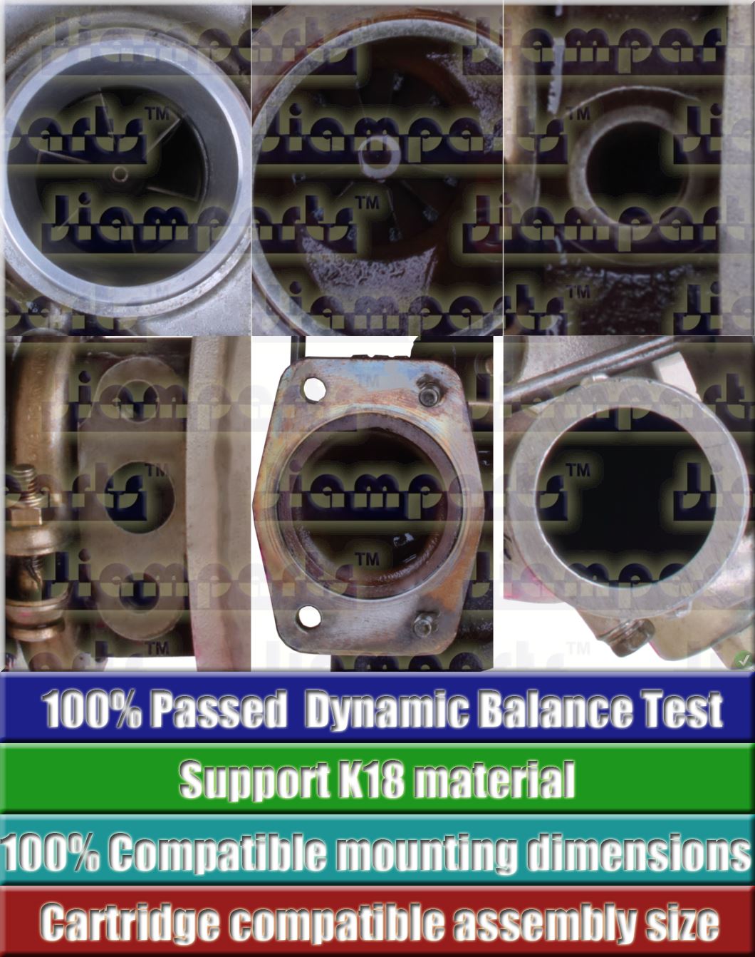 Description image:Turbocharger TD04L-14T 49377-06203