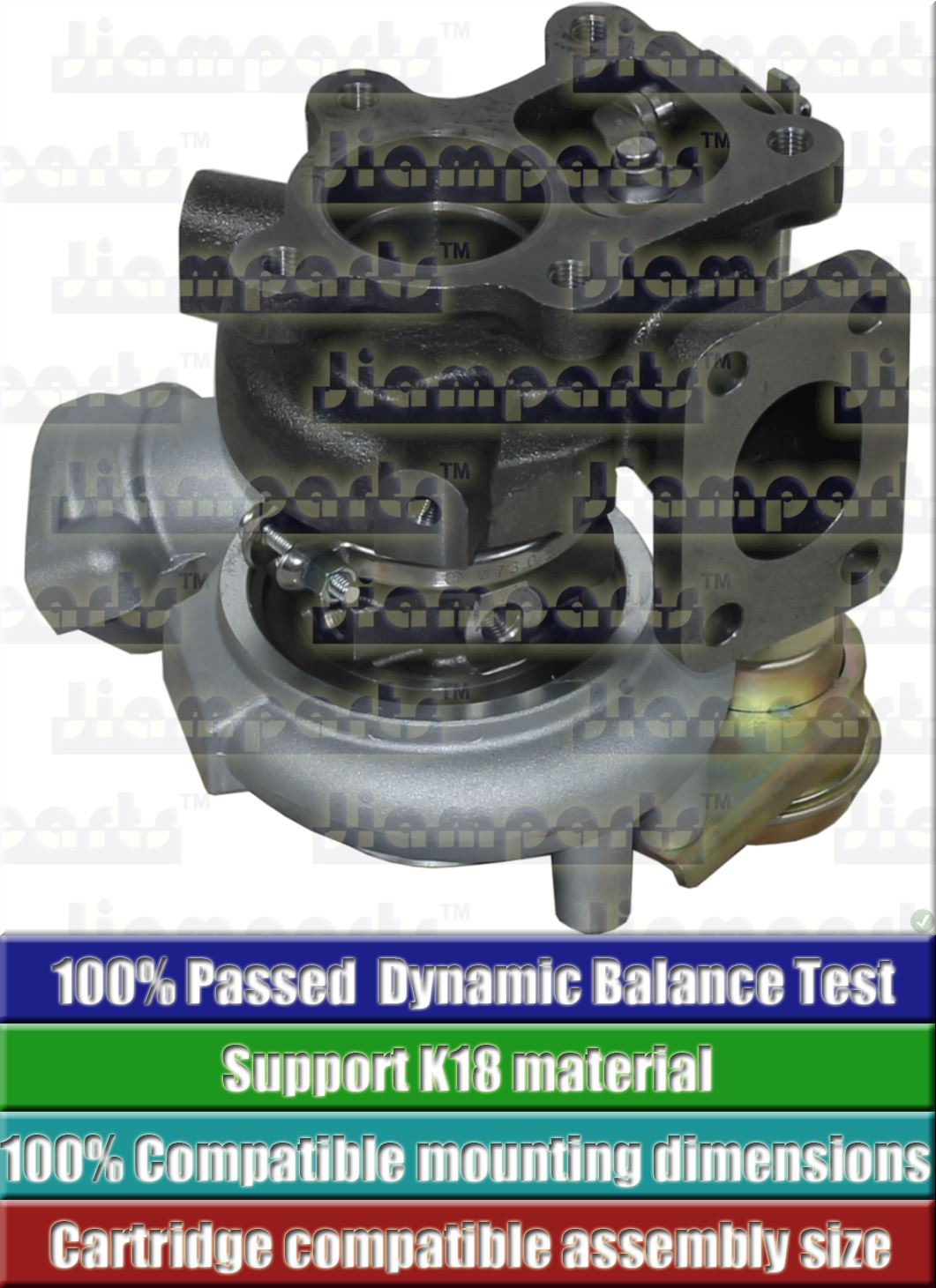 Description image:Turbocharger TD04HL4S-15MK-6 6 49389-02042