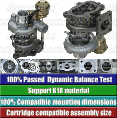 Showcase image:Turbocharger TD03 1E013-17012