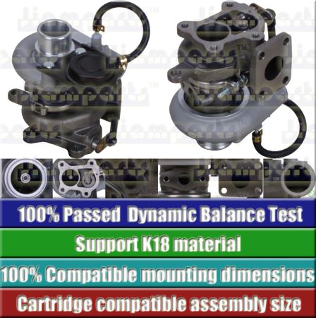 Showcase image:Turbocharger TD025M-09T 3 3 49173-02412-G