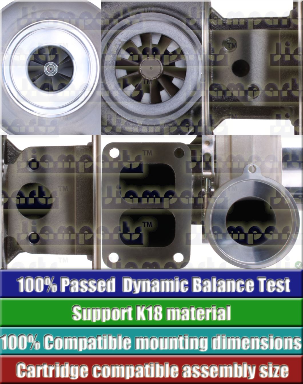 Description image:Turbocharger 4LE504 4N9554-R