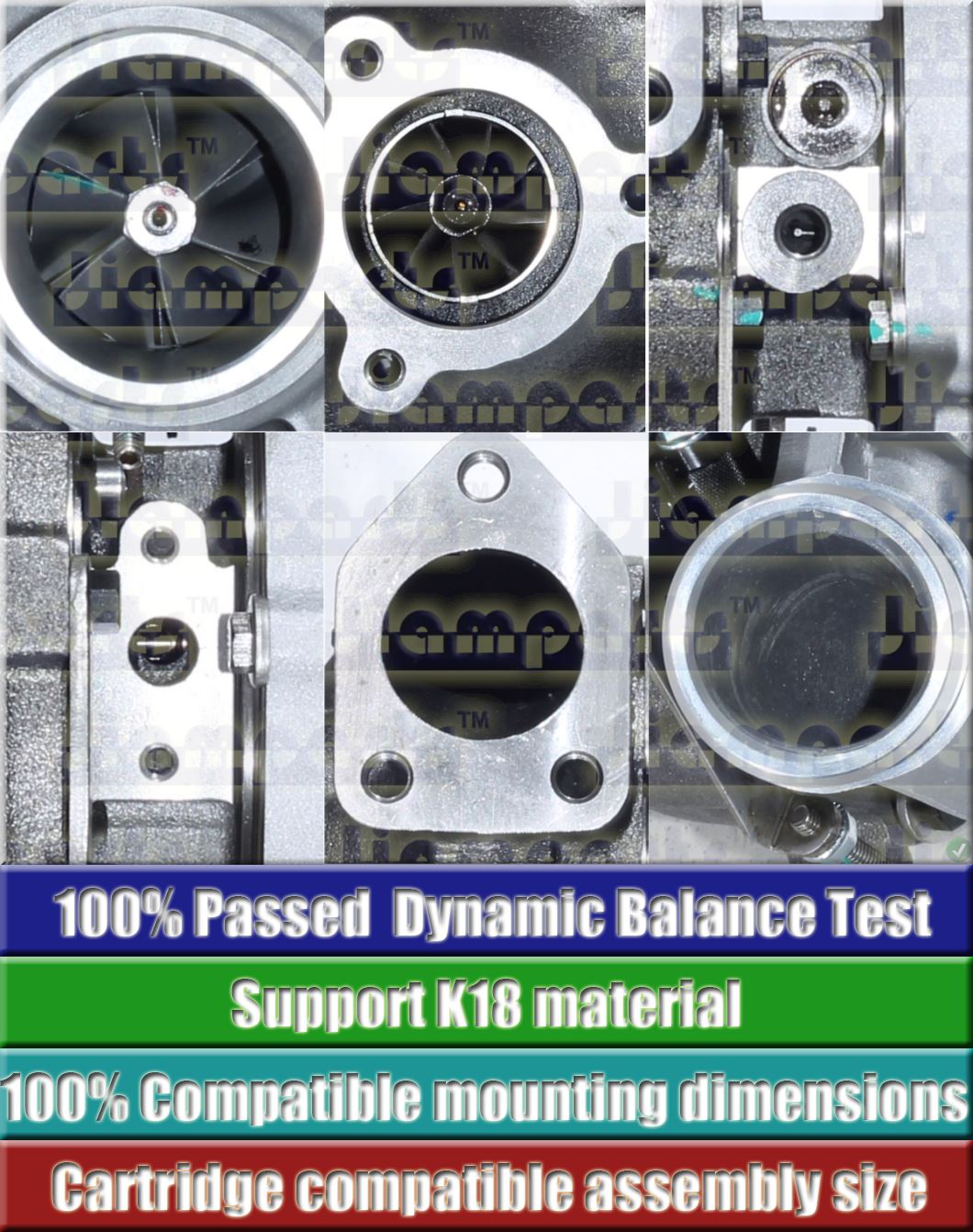 Description image:Turbocharger BV43-2074DCBAA 419 5303-970-0097