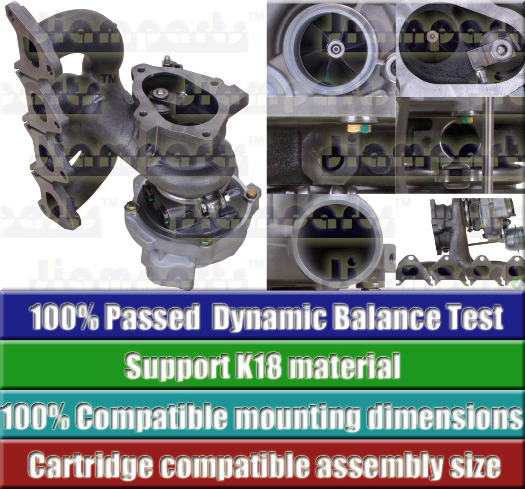 Description image:Turbocharger K03-2074DAB 4 82 5303-970-0099