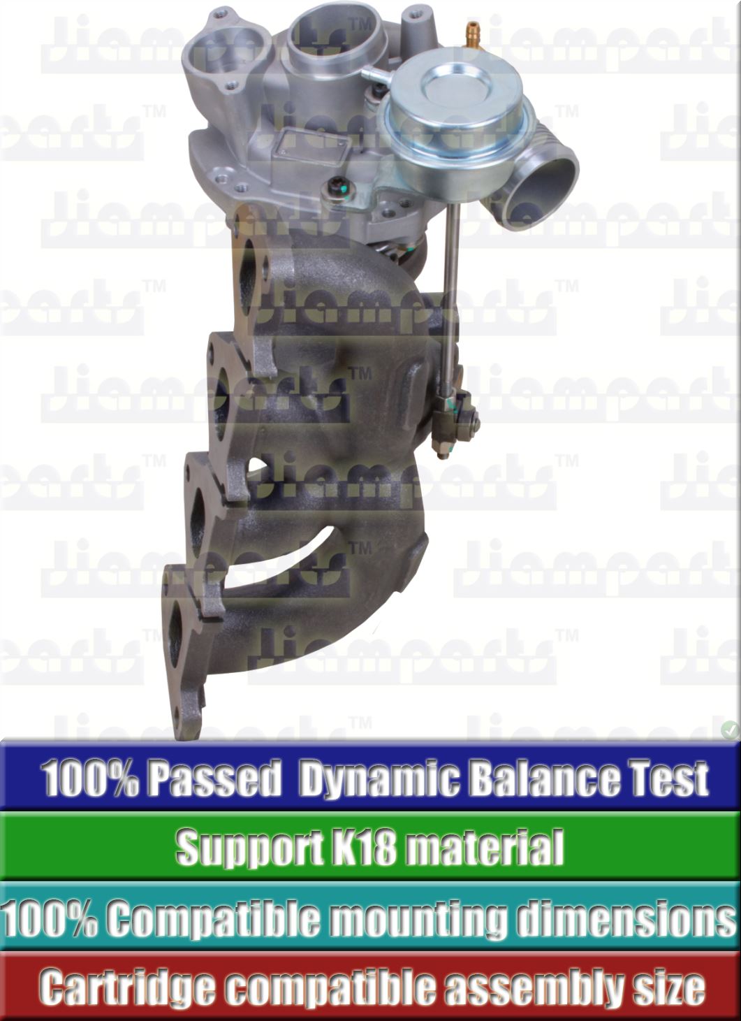Description image:Turbocharger K03-2074DAB 4 82 5303-970-0099
